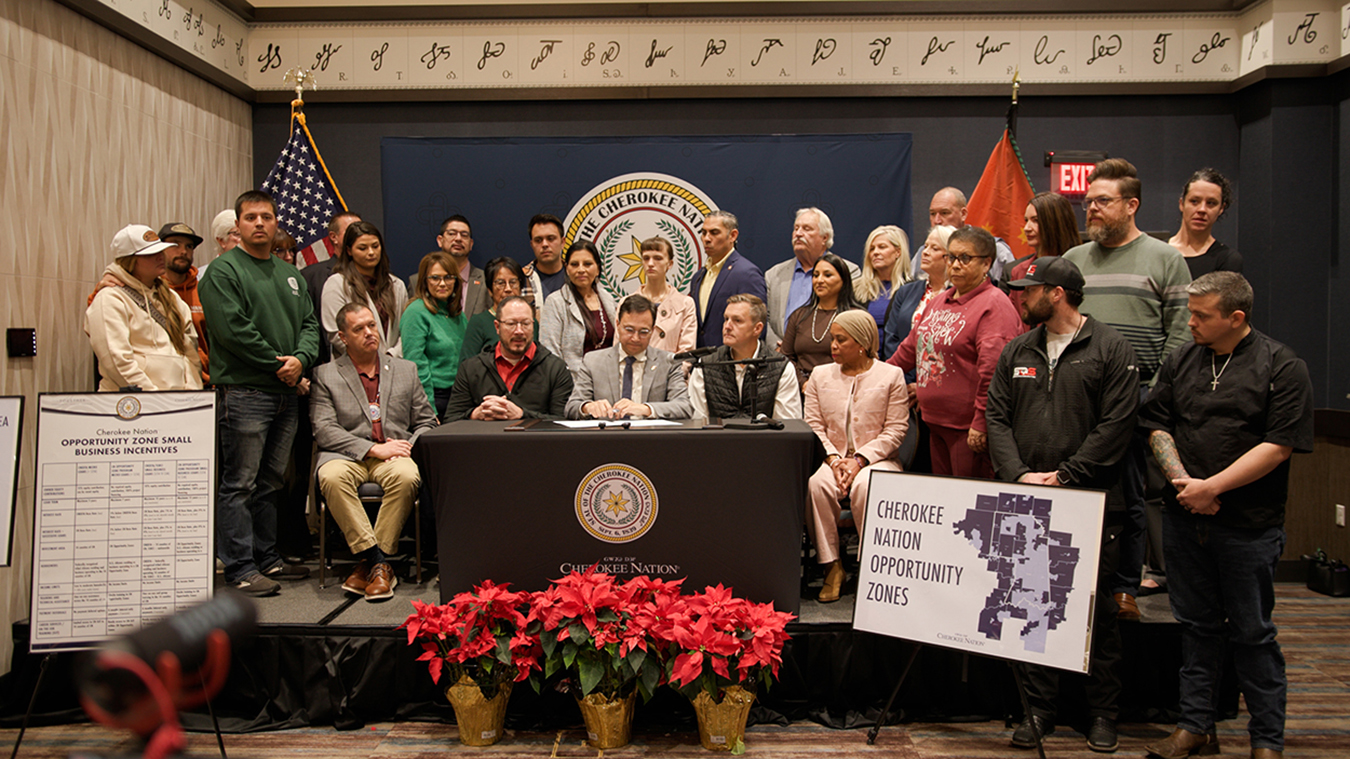 Chief Hoskin, Deputy Chief Warner announce ‘Opportunity (ᏣᎵᏅᏓᏁᎭ) Zone’ program