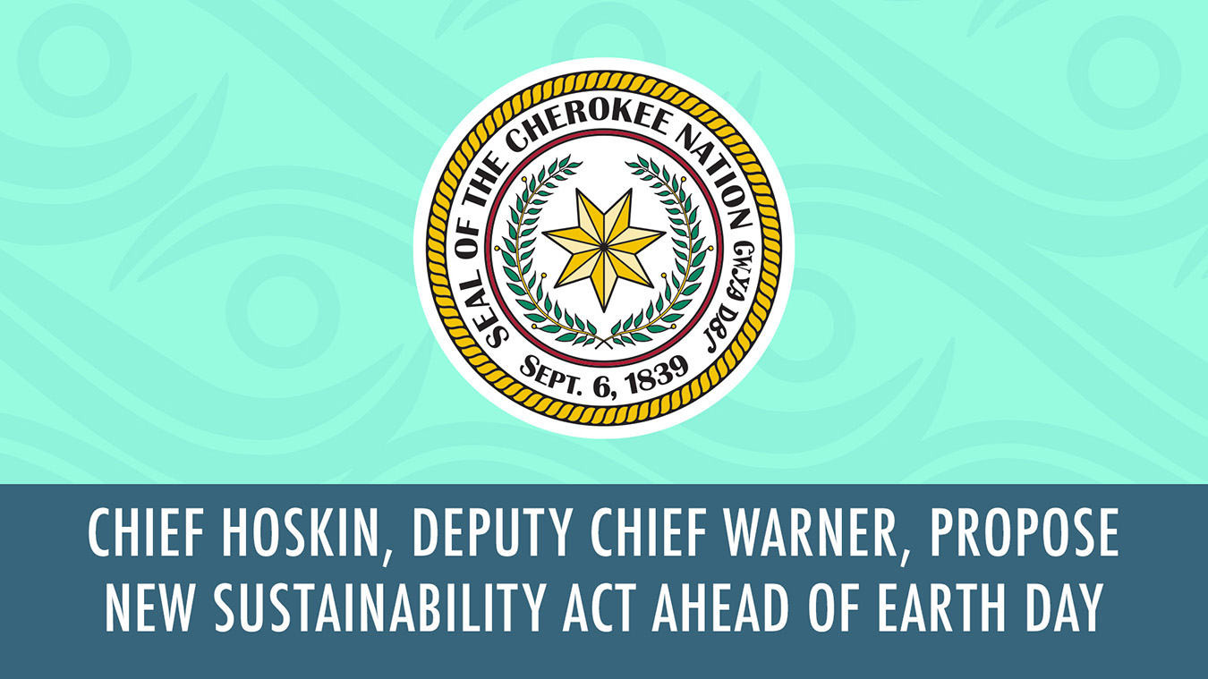 Chief Hoskin, Deputy Chief Warner, Propose new Sustainability Act ahead of Earth Day