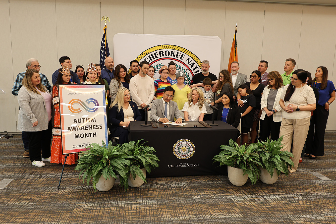 Cherokee Nation proclaims April as Autism Awareness Month