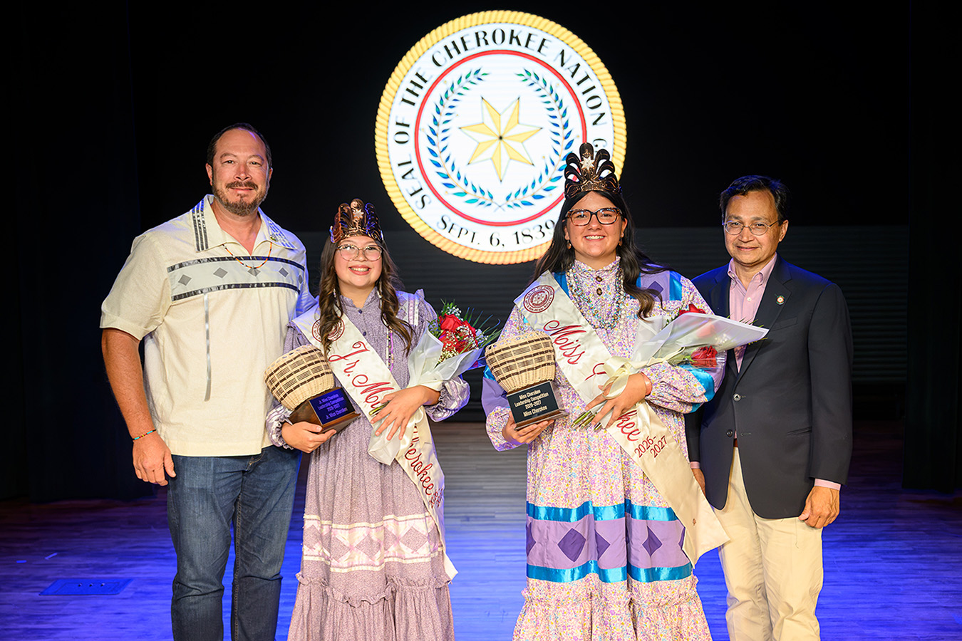 Jaycee Gideon crowned Miss Cherokee 2026-2027, Maggie Rhodes Crowned Junior Miss Cherokee  