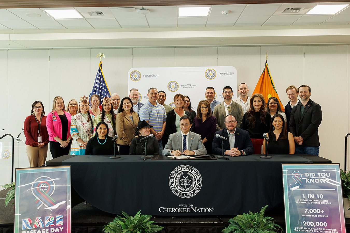 Cherokee Nation Principal Chief signs rare disease proclamation, announces third annual Rare Disease Summit