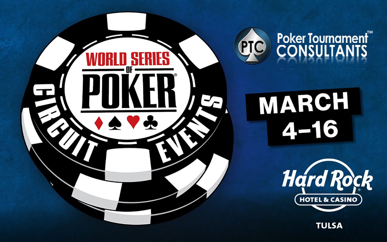 World Series of Poker circuit returns to Hard Rock Tulsa March 4-16