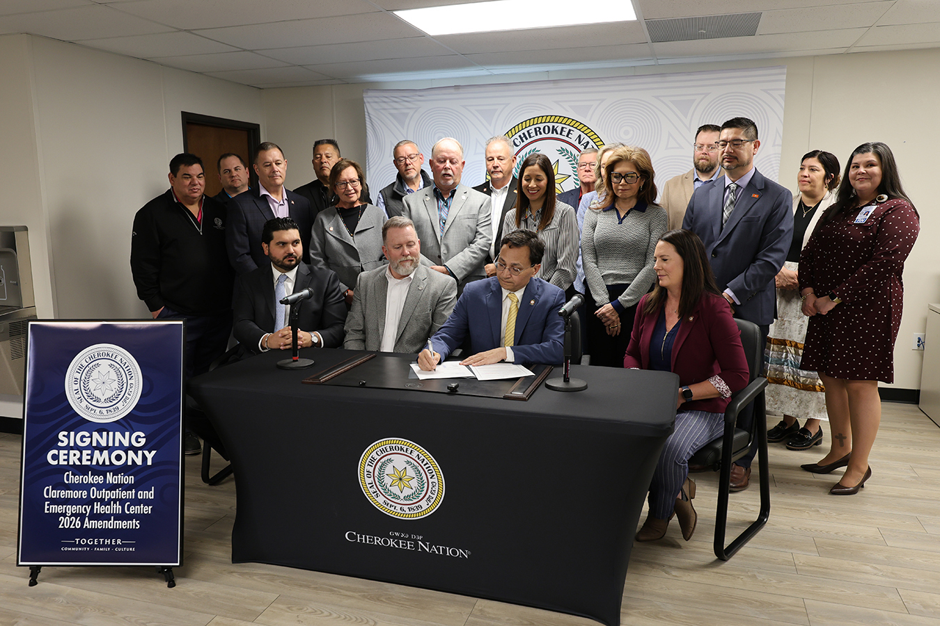 Cherokee Nation signs legislation increasing investment in new Claremore health facility to $400 million