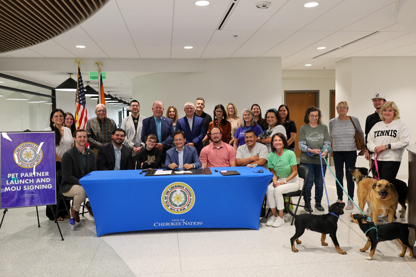Cherokee Nation Launches Pet Partners Program 