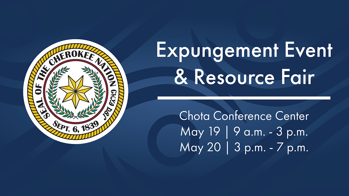Cherokee Nation to host expungement expo, Chief Hoskin calls for reform