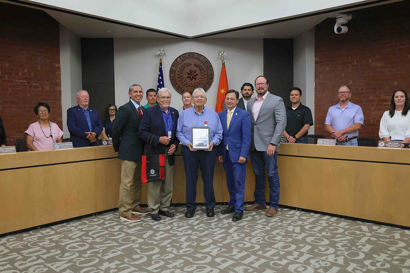 Cherokee Nation honors two veterans during May Council meeting 