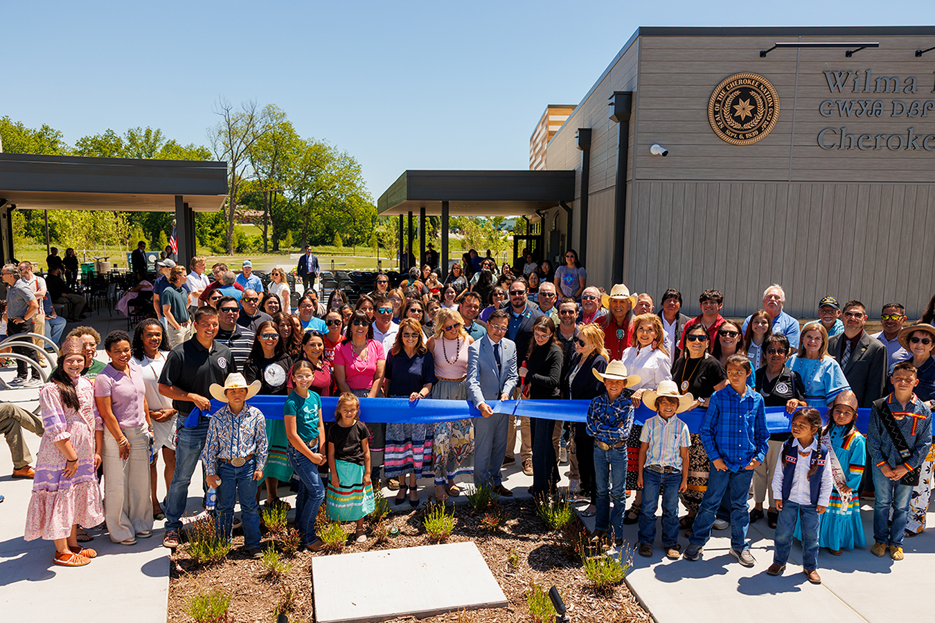Cherokee Nation celebrates grand opening of Wilma P. Mankiller Cherokee Capitol Park in Tahlequah