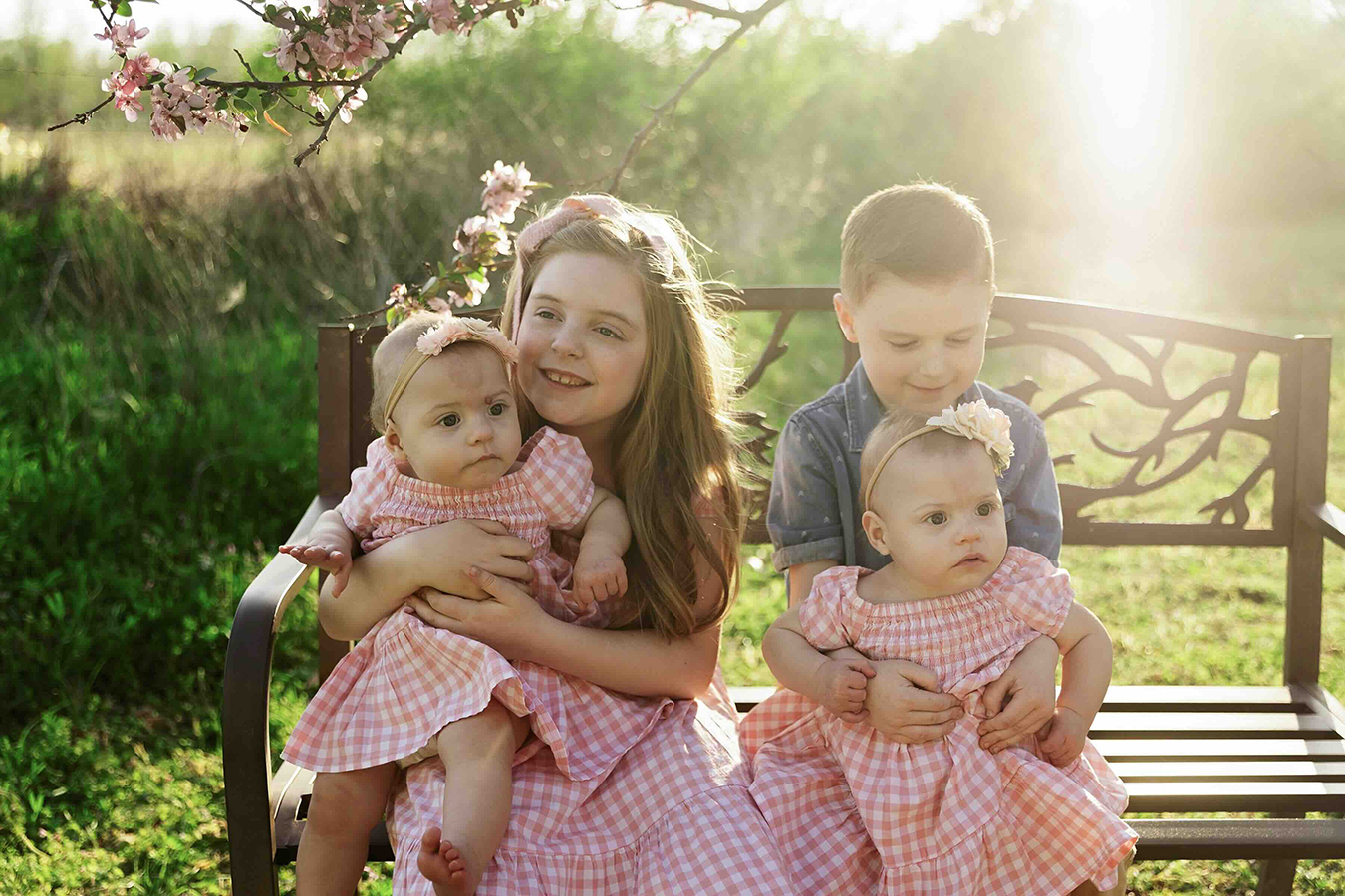 Cherokee family fosters more than a dozen children, adopts Cherokee twin girls