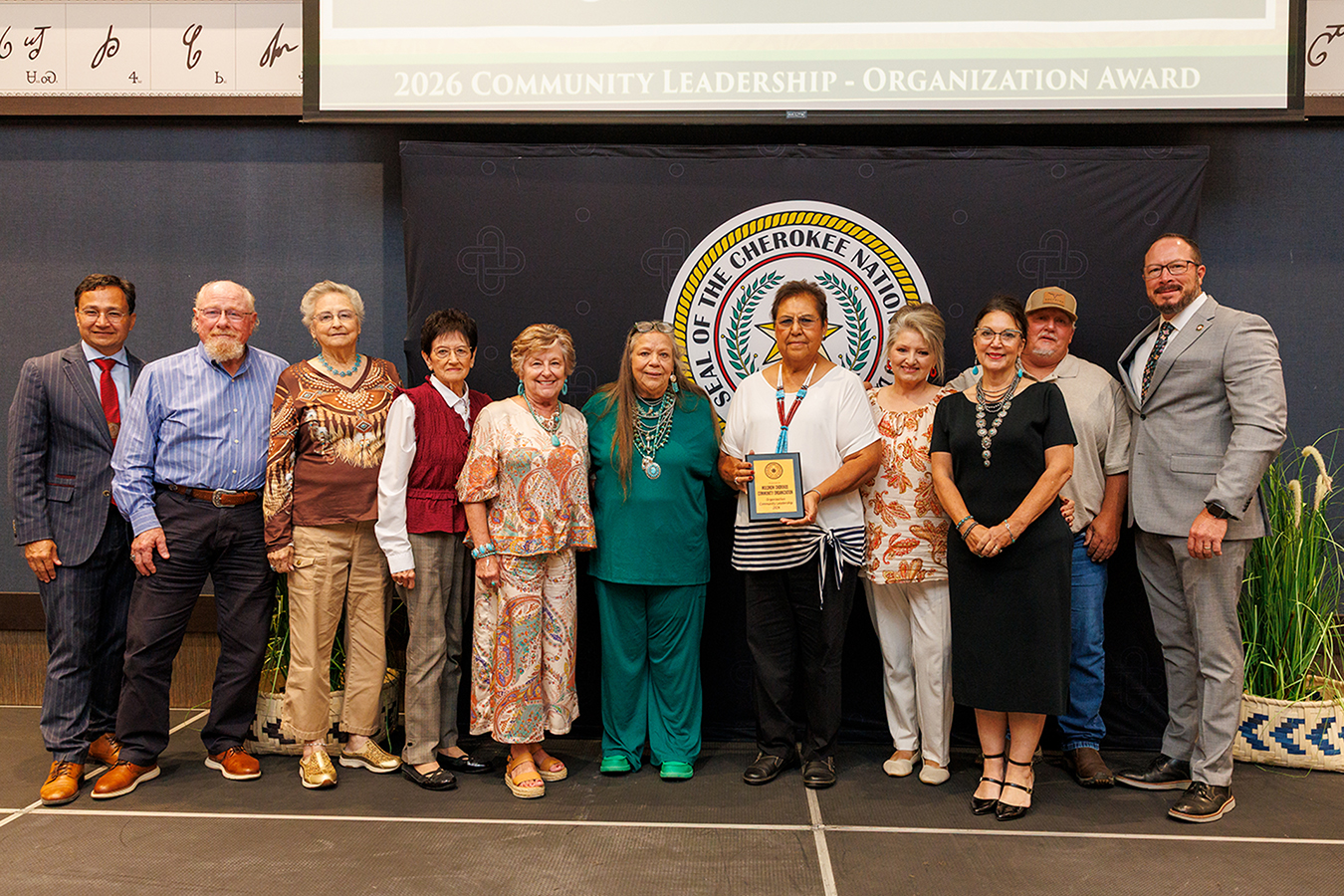 Cherokee Nation celebrates tribal citizens during Annual Holiday Awards Ceremony