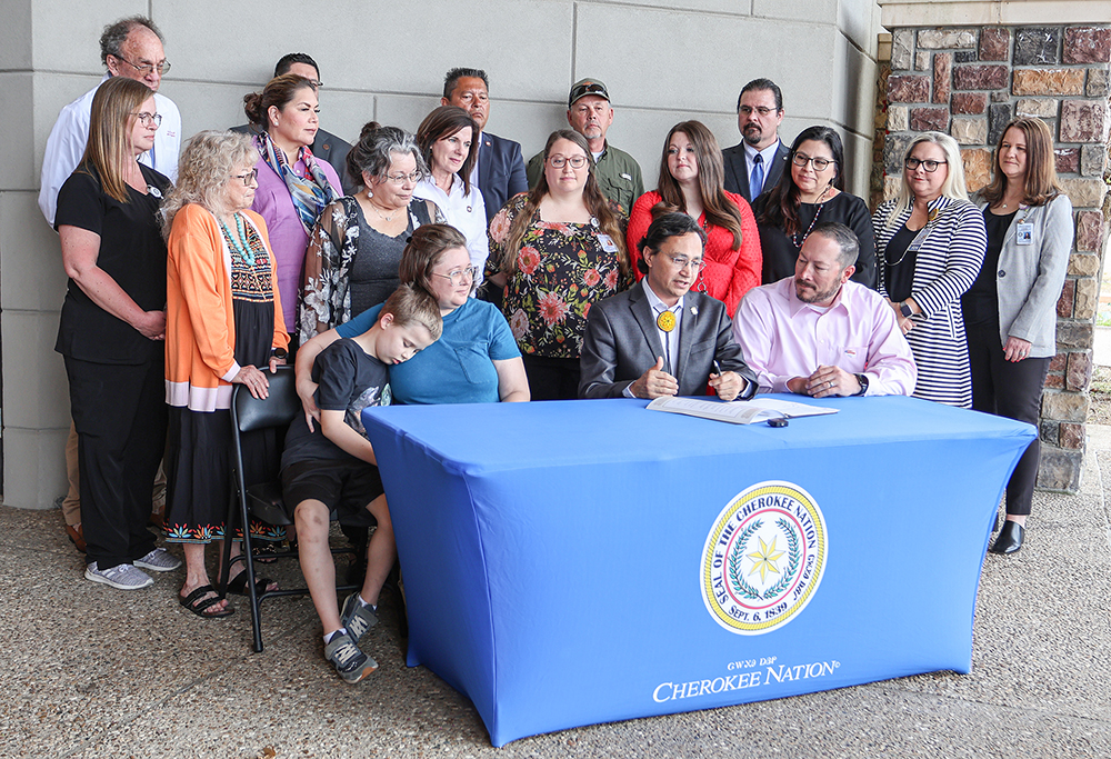 Chief Hoskin, Deputy Chief Warner announce new efforts to address autism diagnosis, treatment among Cherokee citizens